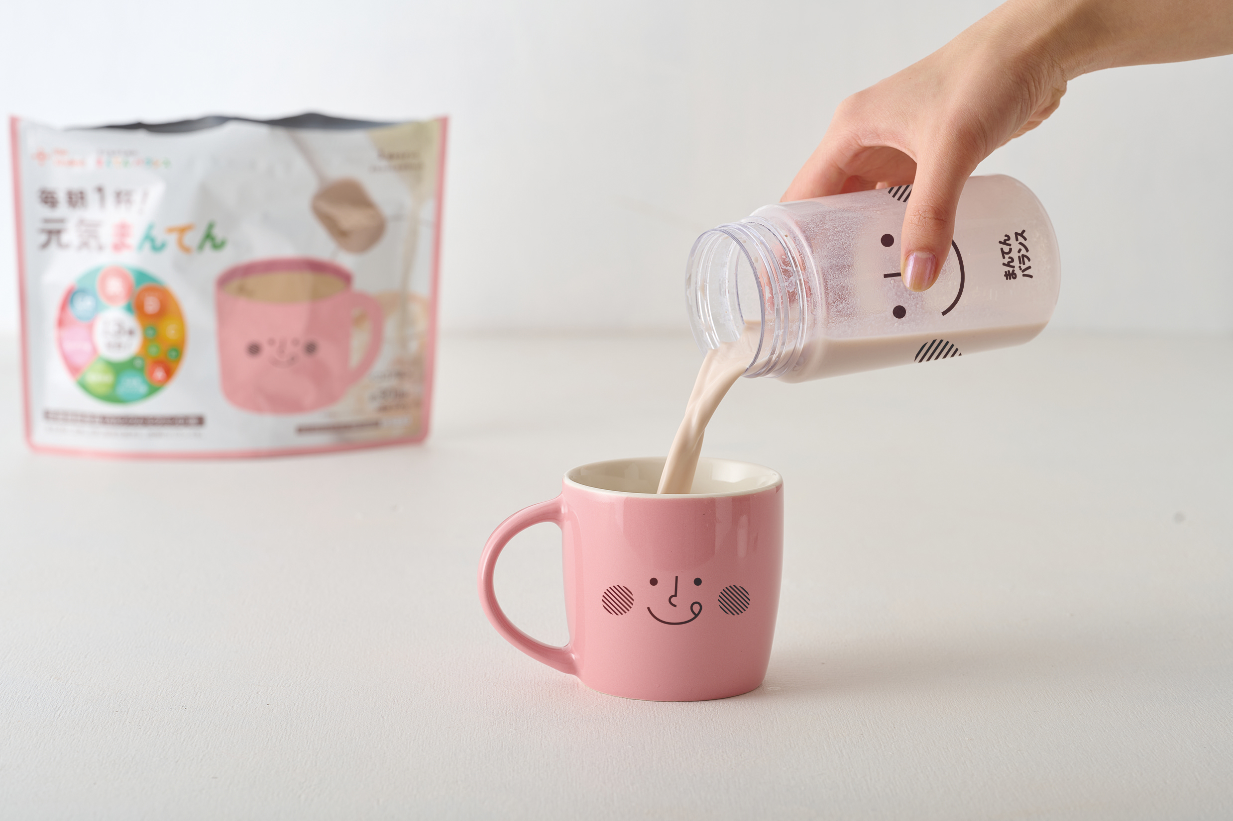 パパママの声から誕生！「まんてんバランス専用シェイカー」を先着1200 
